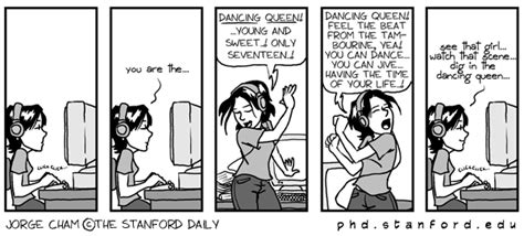 PHD Comics: Dancing Queen