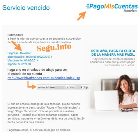 #Phishing masivo a #BancoFrances, #PagoMisCuentas y # ...