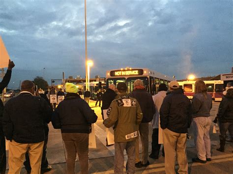 Phoenix Bus Service Disrupted As Union Members Strike | KJZZ