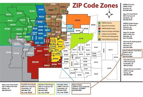 Phoenix Zip Code Map | afputra.com