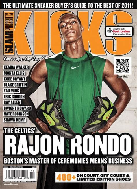 PHOTO: Rajon Rondo Graces Cover Of Slam Magazine s KICKS ...