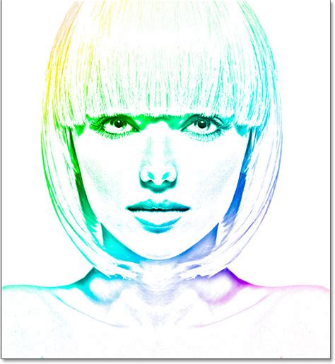 Photo To Color Pencil Sketch With Photoshop CC
