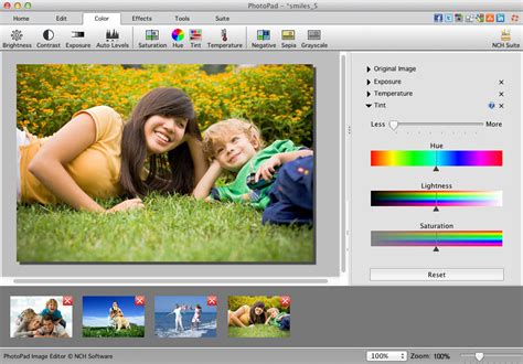 PhotoPad Free Photo Editor for Mac   Free download and ...