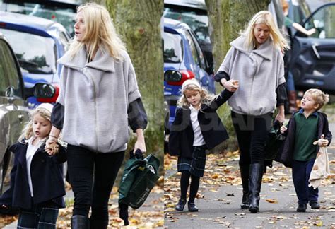 Photos of Gwyneth Paltrow Picking Up Moses and Apple From ...