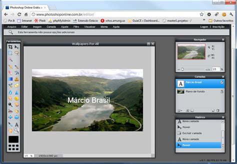 Photoshop Online Grátis | Márcio Brasil