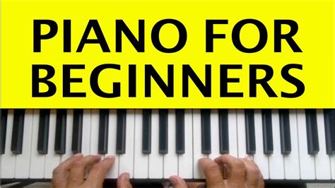 Piano Lessons for Beginners Lesson 1 How to Play Piano ...