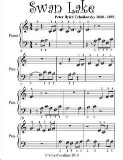 Piano Sheet Music for Beginners | Swan Lake Beginner Piano ...