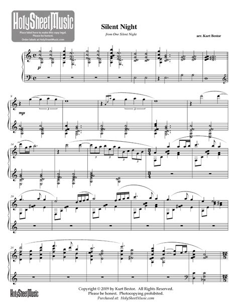 Piano Solo Archives   Holy Sheet Music