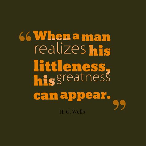 Picture H.G. Wells quote about greatness. | QuotesCover.com