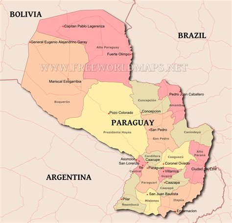 Pilar Map Paraguay   ToursMaps.com