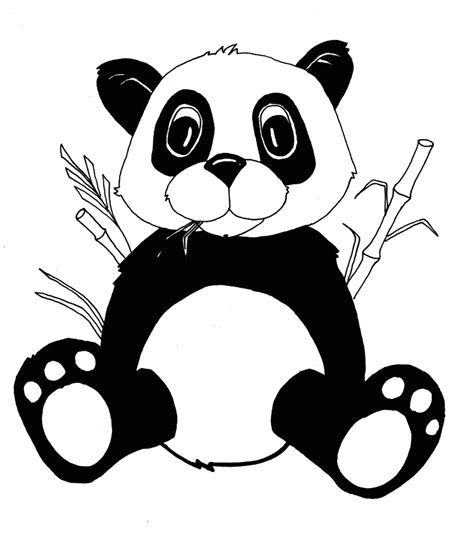 Pin Dibujos Osos Panda Para Colorear Acolorear on Pinterest