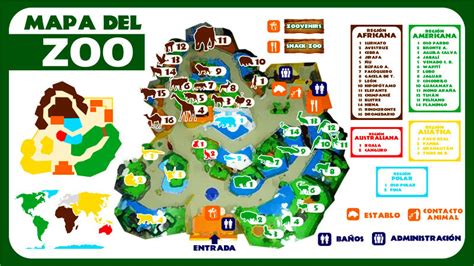 Pin Mapa Del Zoo on Pinterest