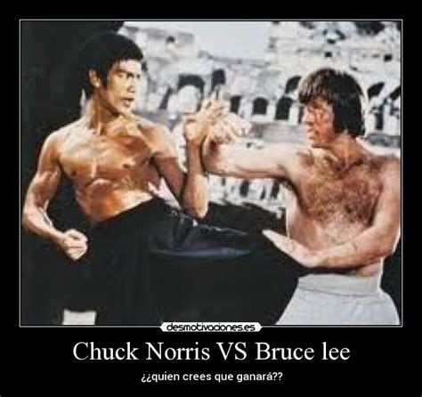 Pin Pelea Chuck Bruce Lee Vs Norris Inkli on Pinterest