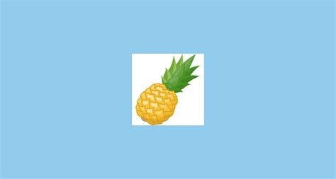 Pineapple Emoji on Facebook 2.0