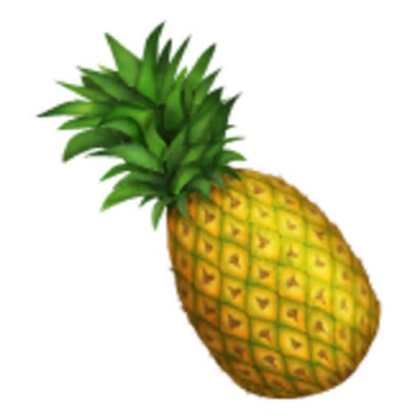 Pineapple Emoji  U+1F34D