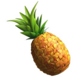 Pineapple Emoji  U+1F34D