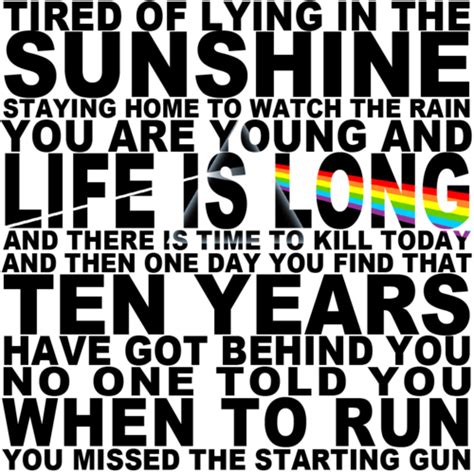 Pink Floyd | Lyrics: Time | La Música es mi vida ...