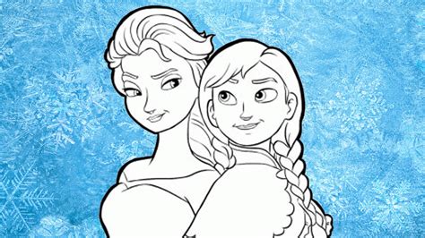 Pintar a Elsa y Ana de Frozen | BabyKids   YouTube