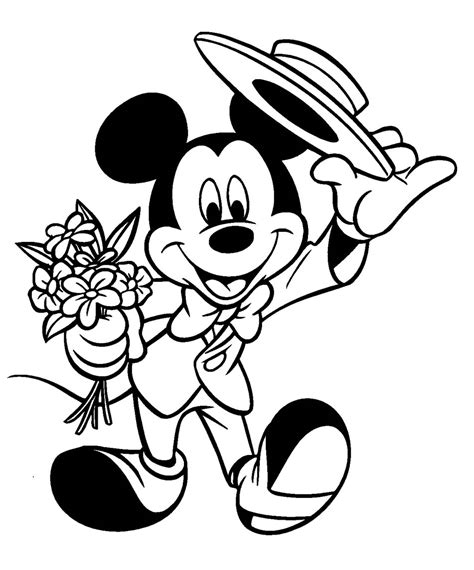 Pintar y Colorear a Mickey Mouse | Colorear y Pintar Dibujos