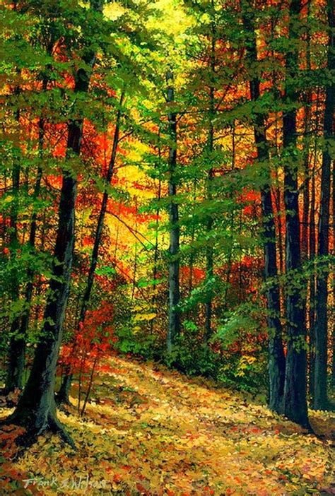 pinturas al oleo paisajes de otoño | cuadros por pintar ...