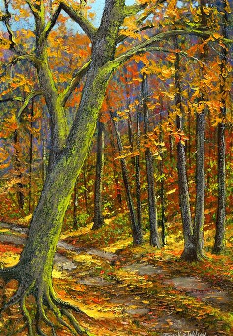 pinturas al oleo paisajes de otoño | flores | Pinterest ...