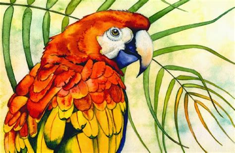 pinturas en acuarelas cuadros con aves | Pintura y dibujo ...