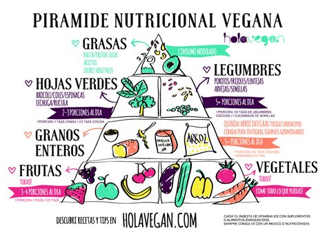 Pirámide nutricional vegana – Veganolibre