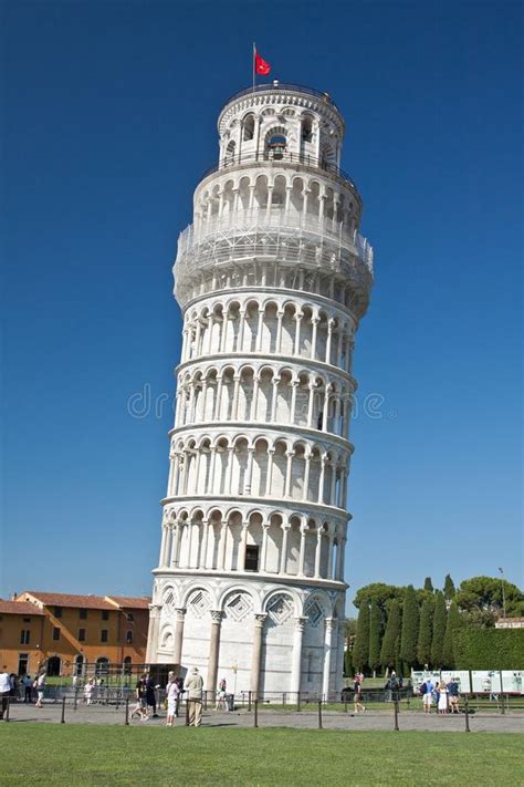 Pisa Tower, Italy stock image. Image of italy, green ...