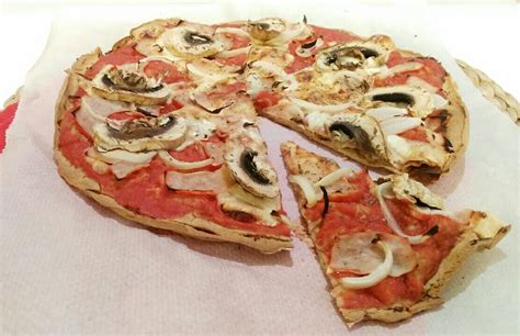 Pizza fit con masa de avena   Receta Fitness | Rxfitters