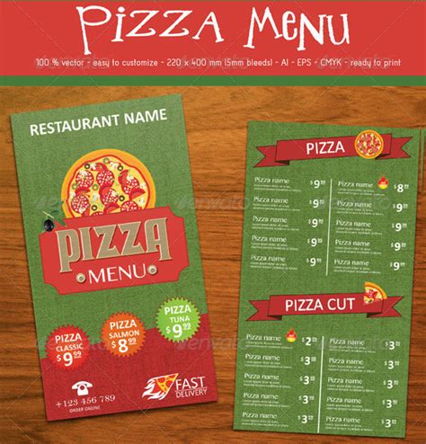 Pizza Menu Templates – 31+ Free PSD, EPS Documents ...