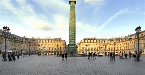 Place Vendome in Paris is covered with wheat . | OUTLOOK