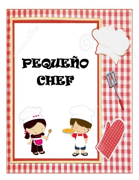 Planeación de preescolar  Pequeño chef