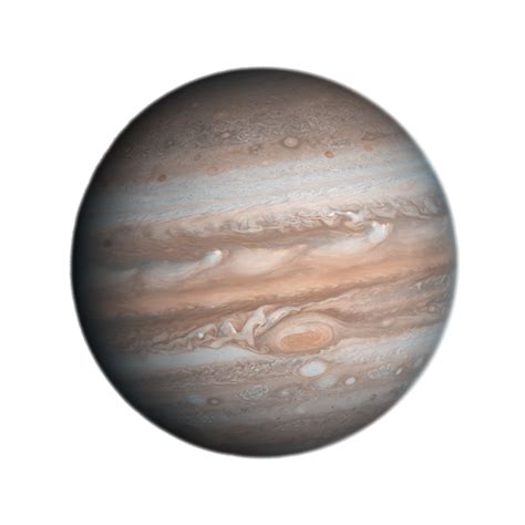 Planet Jupiter transparent background