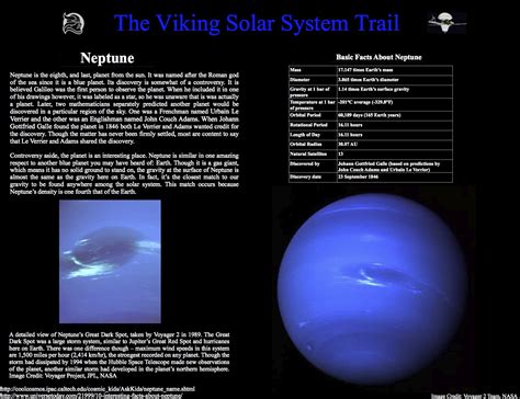 Planet Neptune Poster   Pics about space