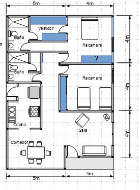 Plano arquitectonico en LibreOffice Draw | Lo que hago me ...