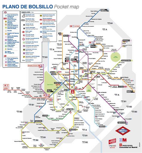 Plano de Metro de Madrid | sanjuanero01