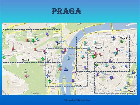 Plano De Praga En Español Mapa