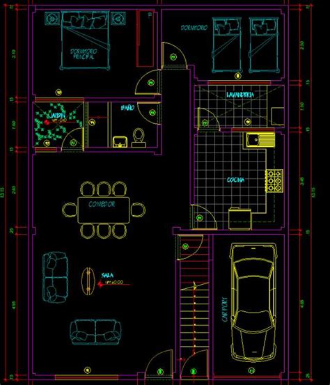 Planos de casa en autocad   Imagui