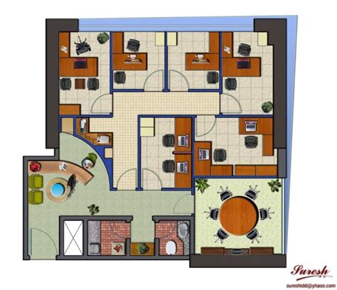 Planos de oficinas administrativas pequeñas | Architecture ...