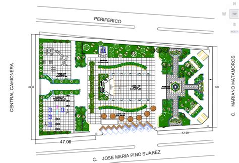 Planos de Parques y Jardines   Descarga GRATIS de planos ...