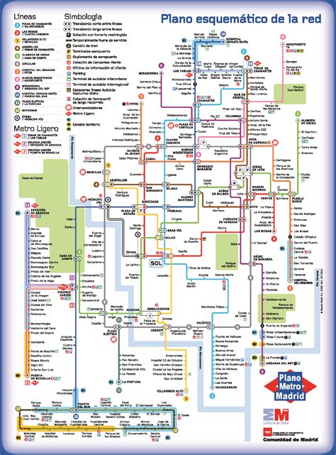 Planos del metro de Madrid   Imagui