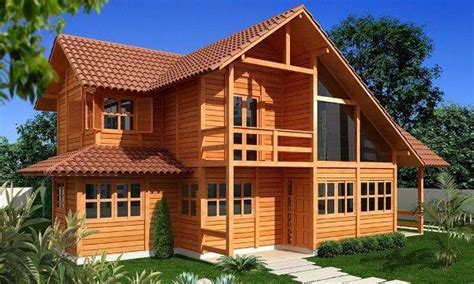 Plantas de casa de madeira: 5 modelos para construir