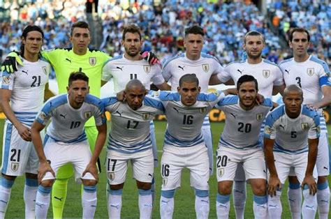 Plantel de jugadores de la Selección de Uruguay en Rusia ...