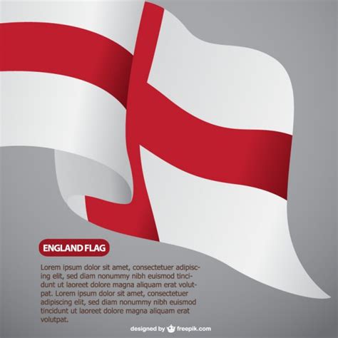 Plantilla bandera de Inglaterra | Descargar Vectores gratis