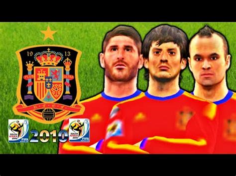 Plantilla De La Seleccion De España 2010 Para Dream League ...