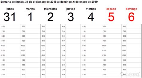 Plantillas calendario en Excel 2019   Ayuda Excel