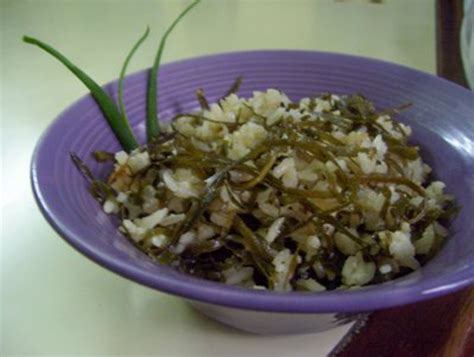 Platos curativos, receta de arroz con kombu y daikon ...