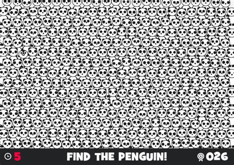 Play Find The Penguin   Free online games with Qgames.org