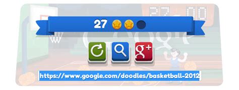 Play London 2012 Olympics Basketball on Google Homepage