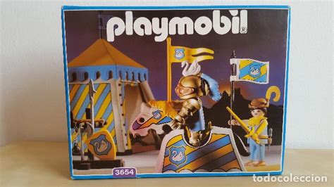playmobil 3654 caballero con tienda de torneo *   Comprar ...